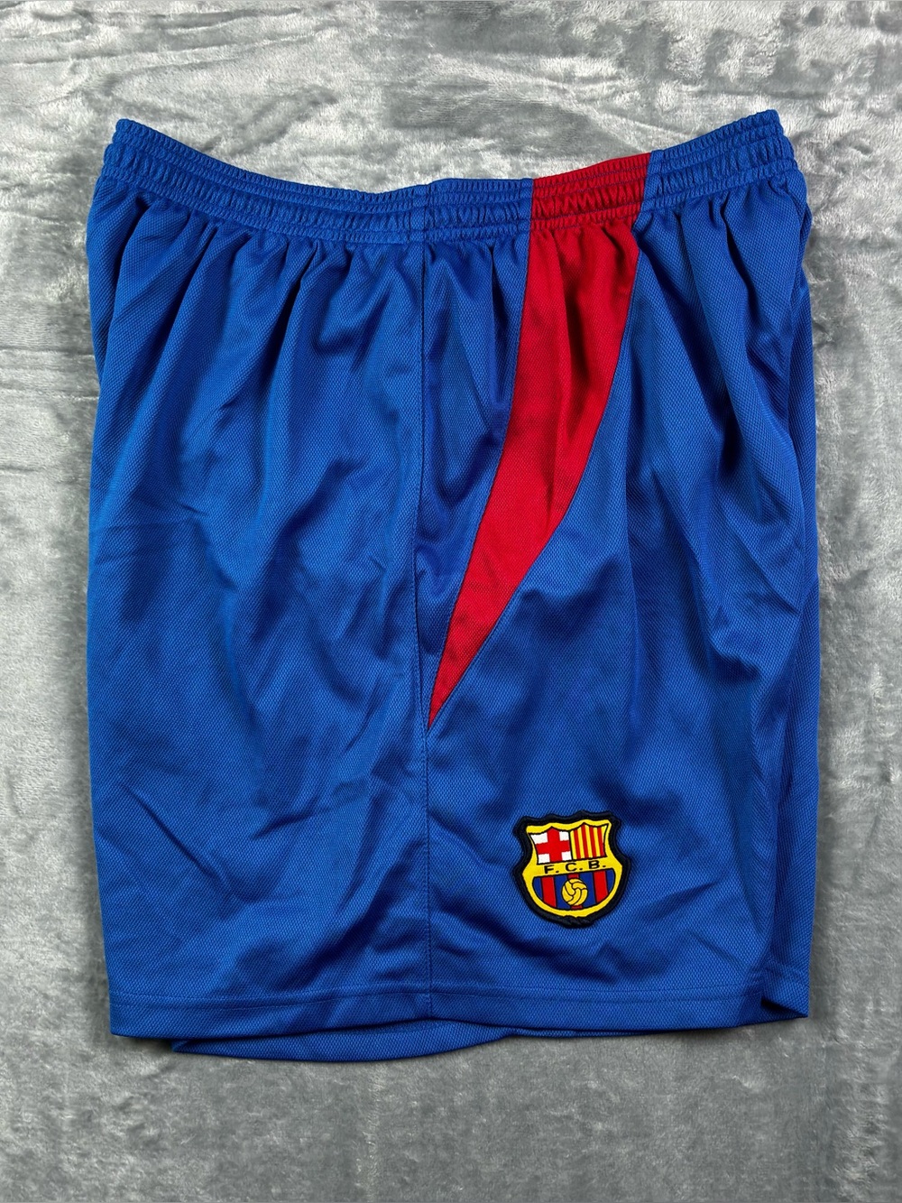 FC Barcelona Home Soccer Shorts Size XL Unbranded Blue Classic La Liga Football